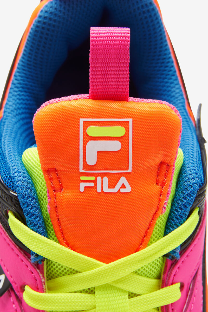 Women's Fila Sandenal Sneakers Yellow / Pink / Blue | JylwrD6Mz7D