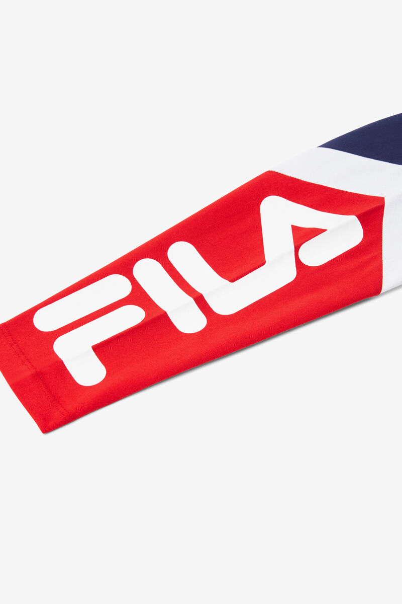 Women's Fila Sia High Rise Legging Leggings Navy / Red / White | YKf5zVebSPg