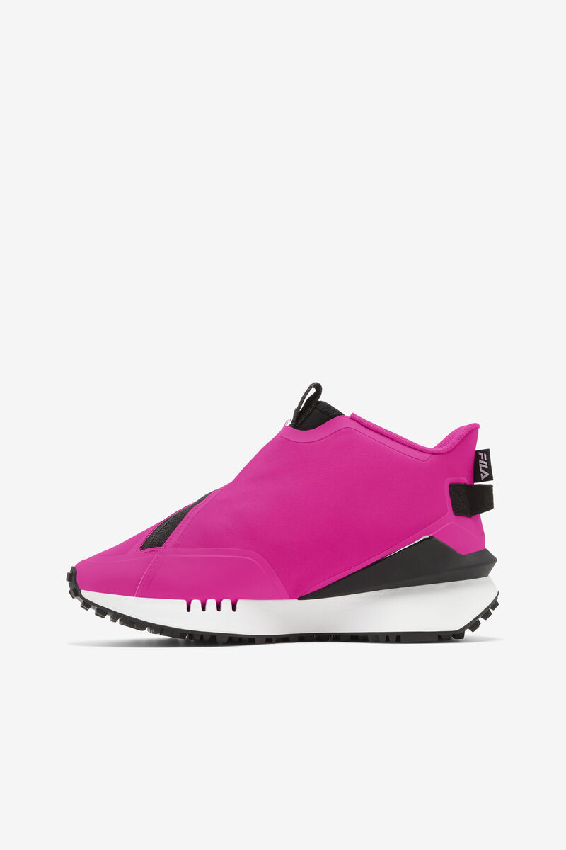 Women's Fila Space Runner Sneakers Pink / Black / White | mzj67IjnBCj