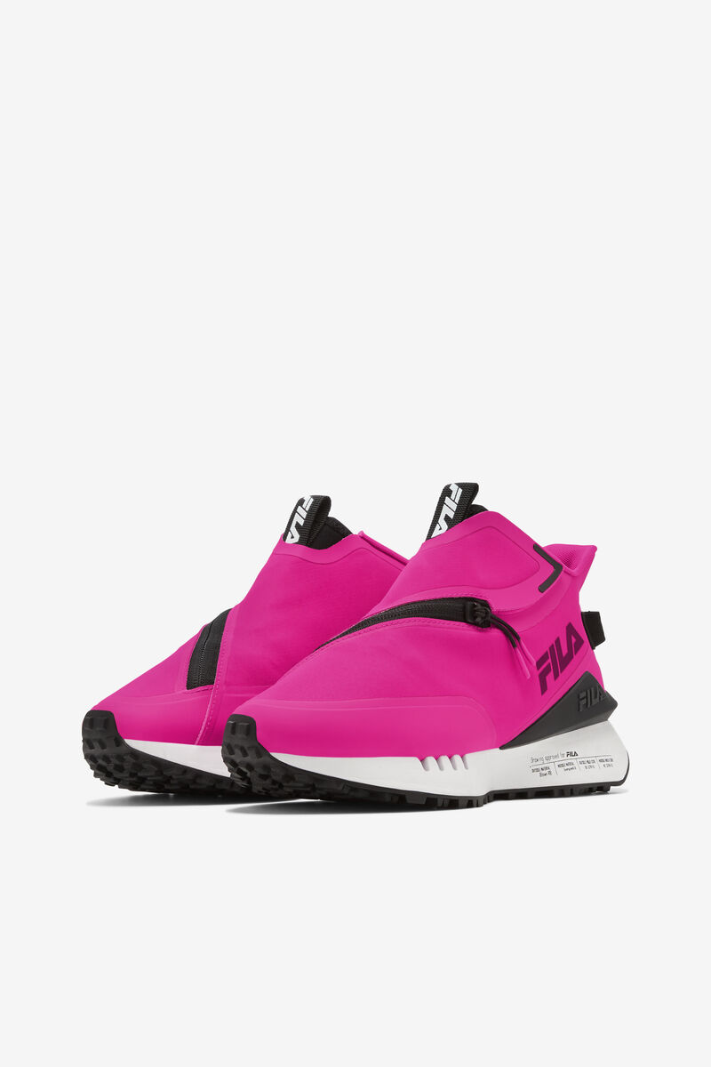 Women's Fila Space Runner Sneakers Pink / Black / White | mzj67IjnBCj