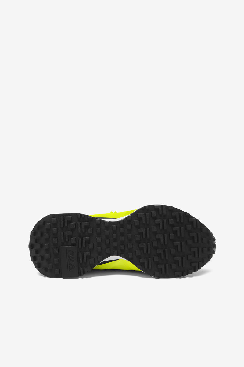 Women's Fila Space Runner Sneakers Yellow / Black / White | 3TtcEje75MS
