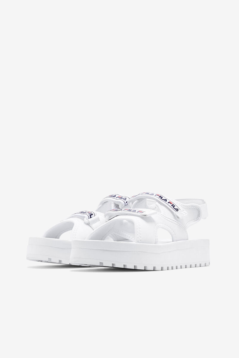 Women's Fila Spot Eva Sandal Sandals White / Navy / Red | fdYxPHPNiPP