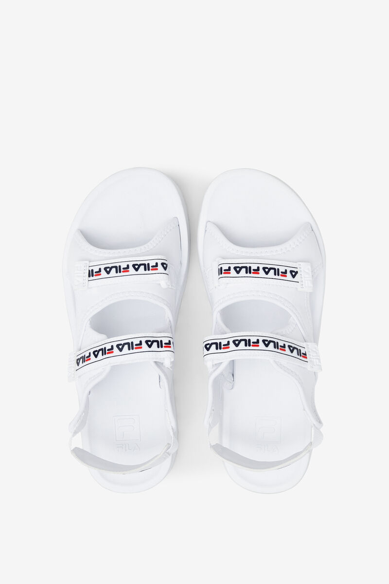 Women's Fila Spot Eva Sandal Sandals White / Navy / Red | fdYxPHPNiPP