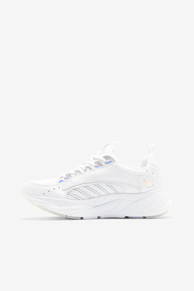 Women's Fila Surefire Iridescent Sneakers White / White | zVWBooXQ1QU