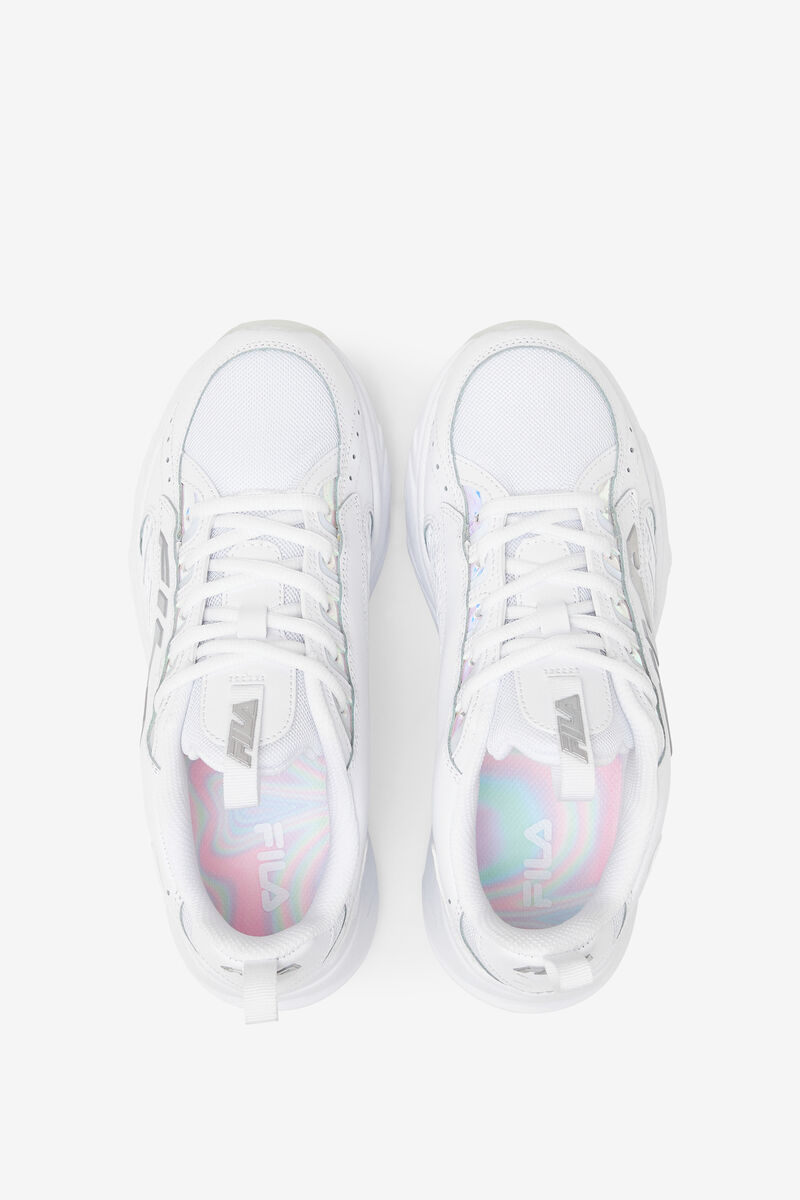 Women's Fila Surefire Iridescent Sneakers White / White | zVWBooXQ1QU
