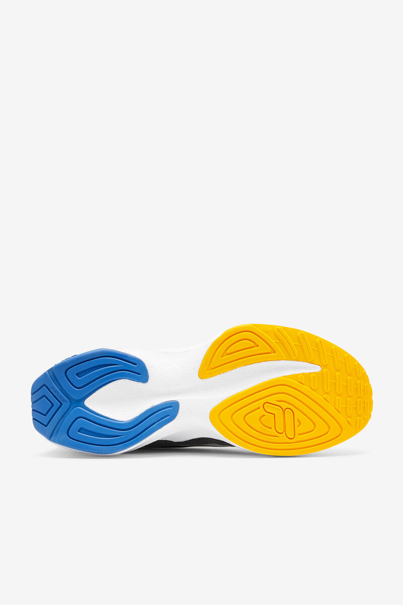 Women's Fila Tactik 3 Stimulus Sneakers White / Blue / Gold | i6qtWd7igJf