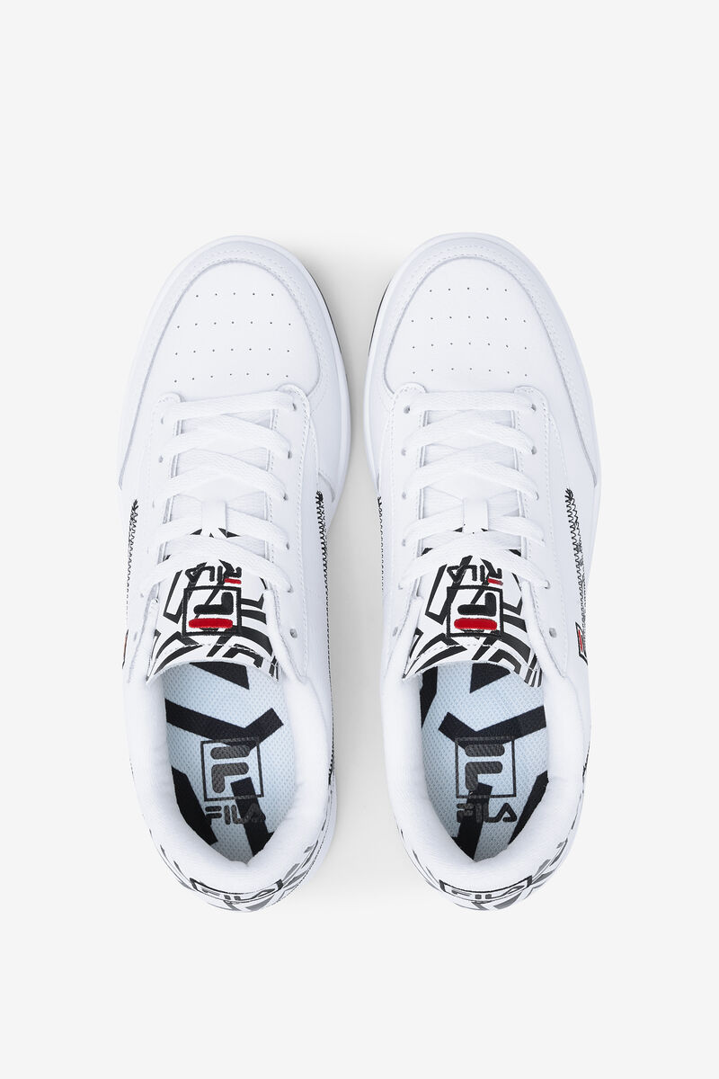 Women's Fila Tennis 88 90s Sneakers White / Black / Red | VOLyJgKUwb4