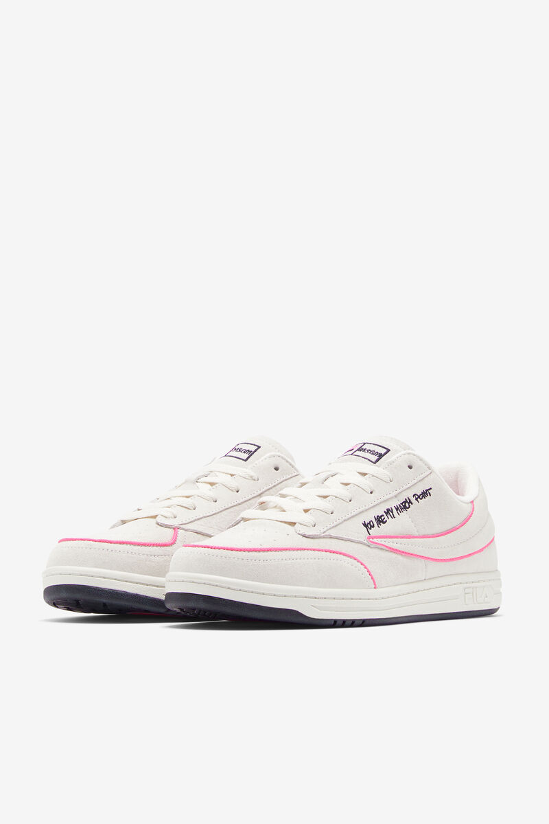 Women's Fila Tennis 88 Premium X Msgm Sneakers White / Black / Pink | PI4DNuhH4od