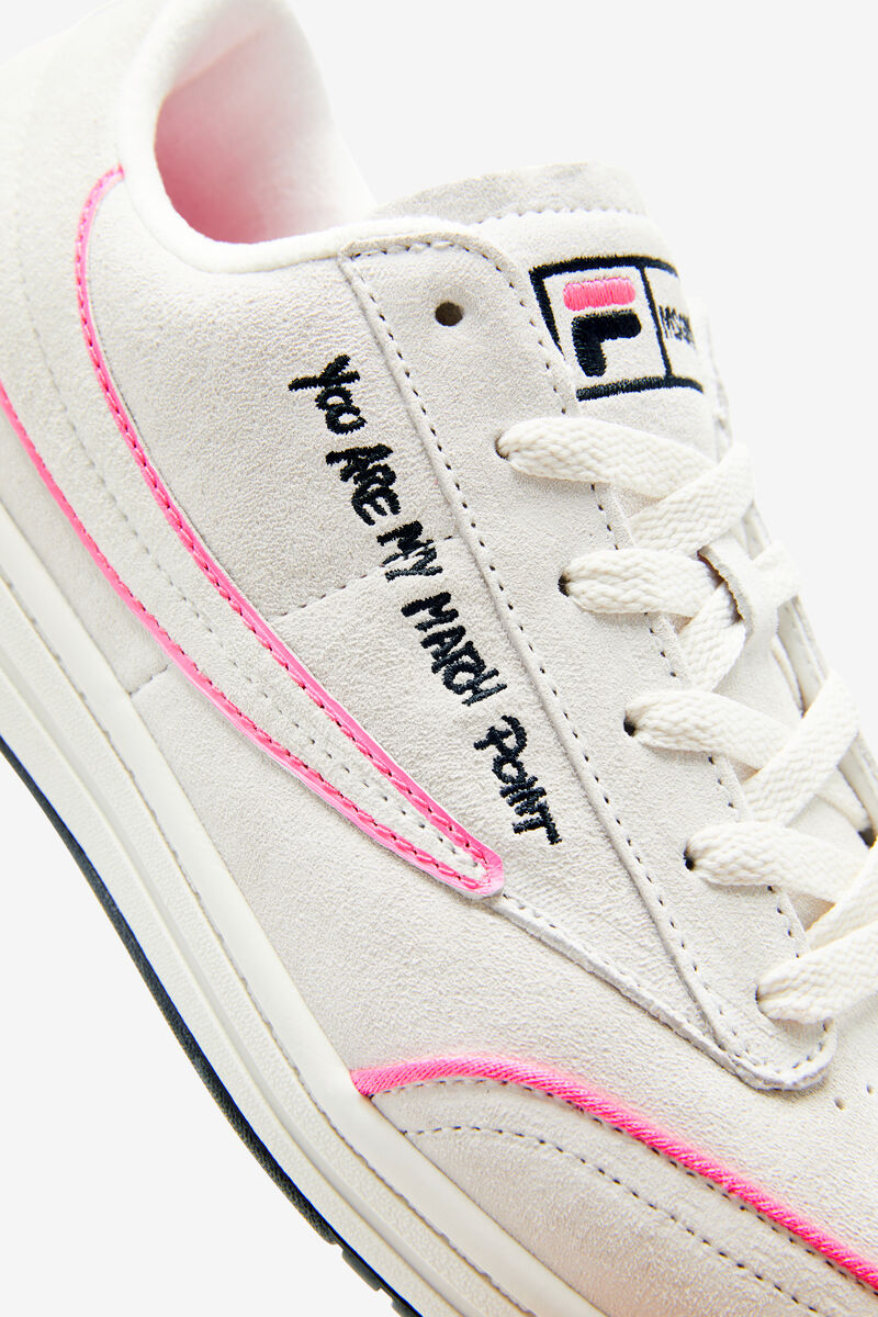 Women's Fila Tennis 88 Premium X Msgm Sneakers White / Black / Pink | PI4DNuhH4od