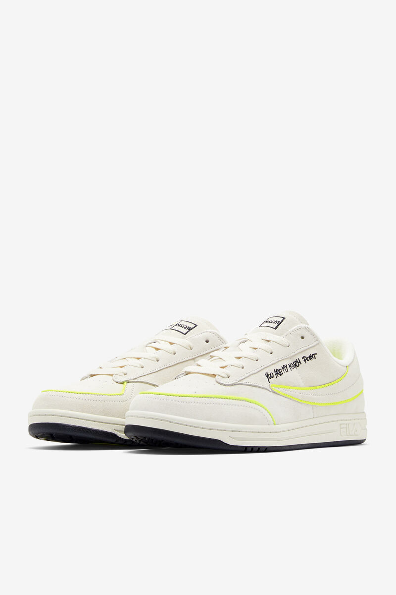 Women's Fila Tennis 88 Premium X Msgm Sneakers White / Black / Yellow | fZwzHZT5pdi
