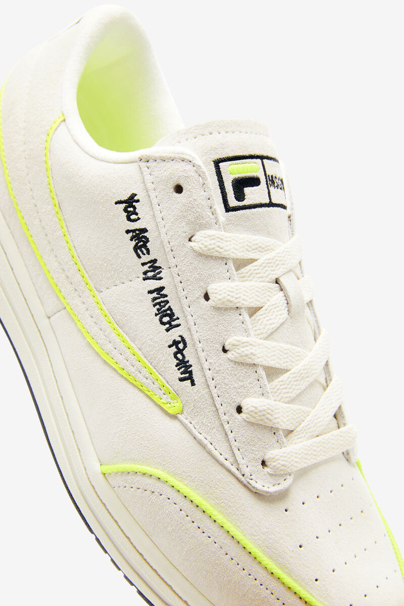 Women's Fila Tennis 88 Premium X Msgm Sneakers White / Black / Yellow | fZwzHZT5pdi