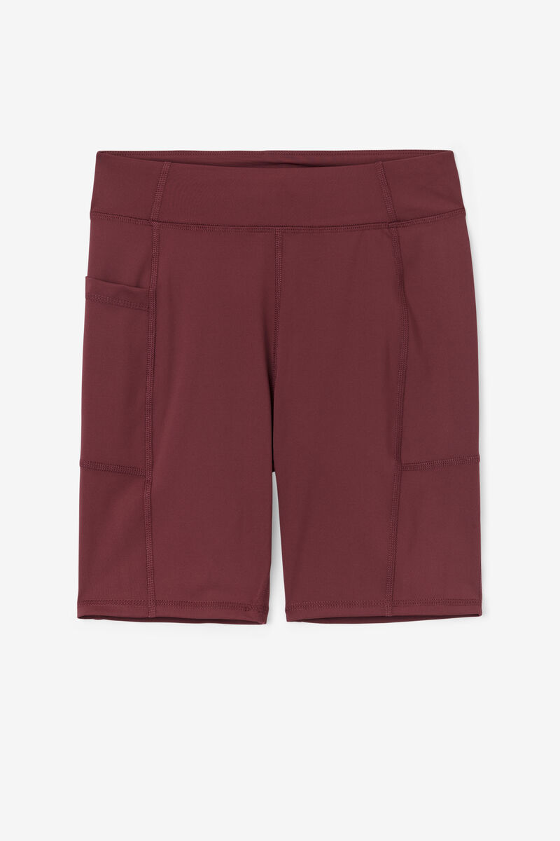 Women\'s Fila Tiana Bike Short Shorts Brown | jT3vkomGv3D