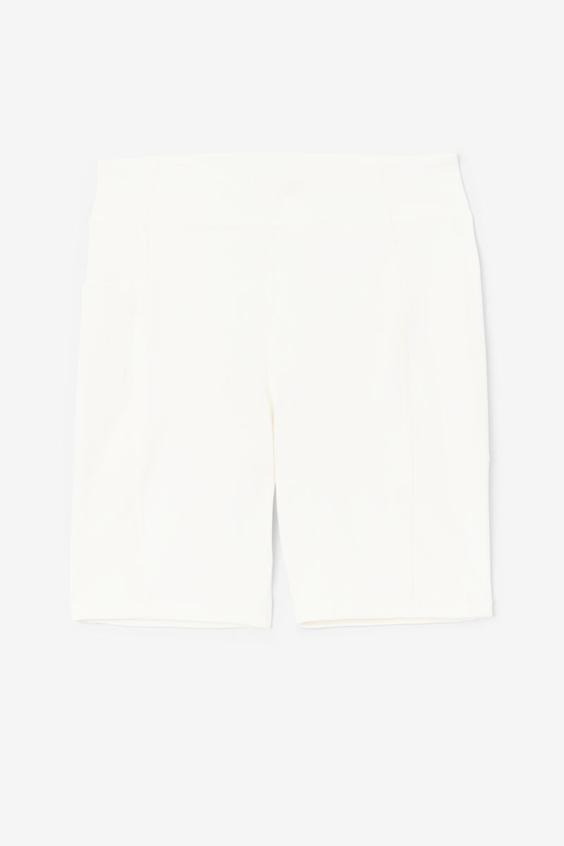 Women\'s Fila Tiana Bike Short Shorts Light Yellow | TqaOQKQsp8A