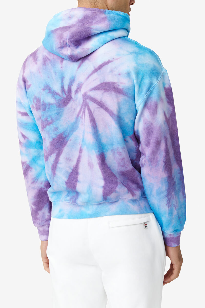 Women's Fila Tie Dye Icon Hoodie Hoodies Multicolor | dXow7HausMB