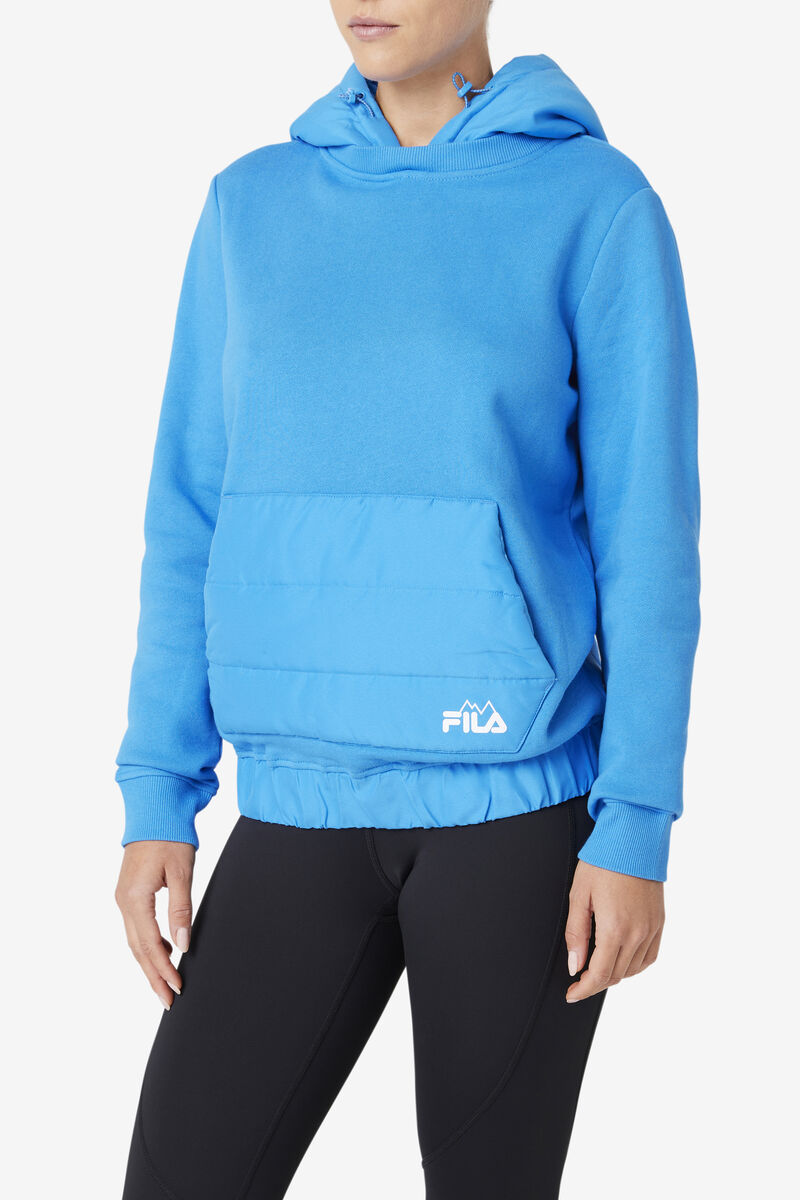 Women's Fila Trinity Hoodie Hoodies Blue | yEnA83Qy3yA