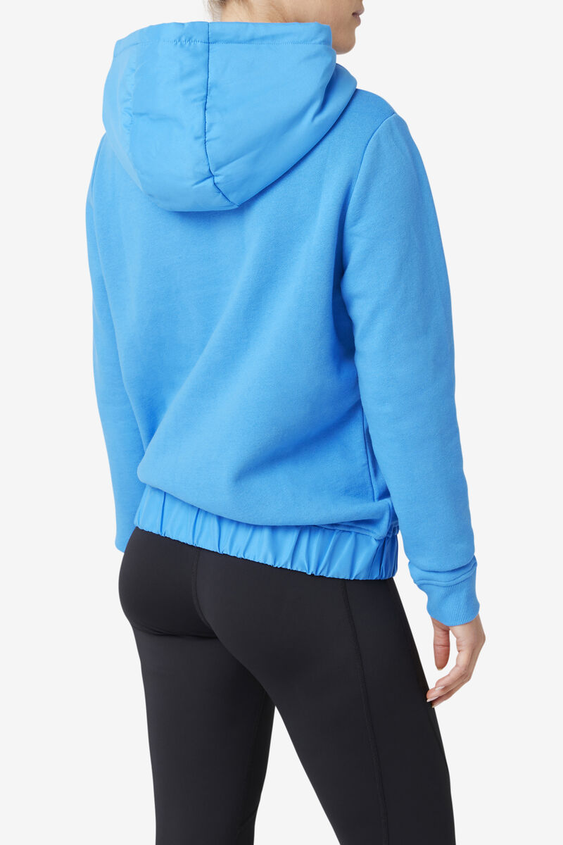 Women's Fila Trinity Hoodie Hoodies Blue | yEnA83Qy3yA