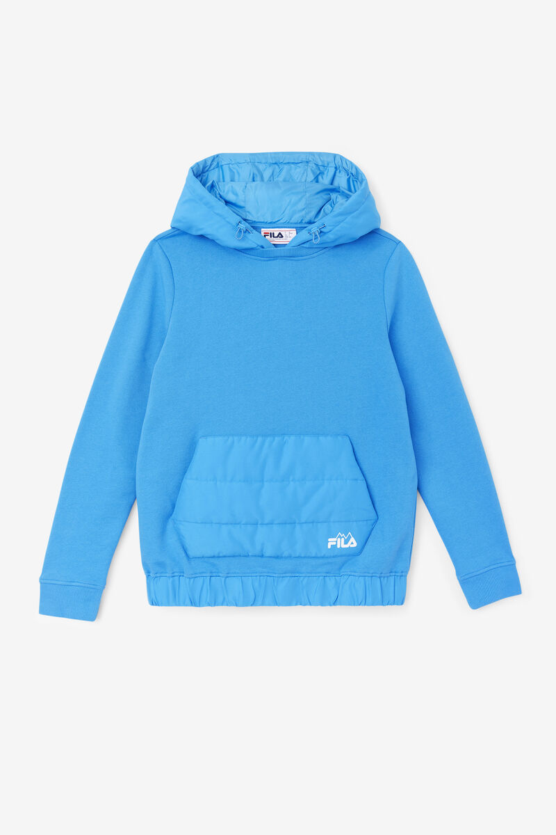 Women\'s Fila Trinity Hoodie Hoodies Blue | yEnA83Qy3yA