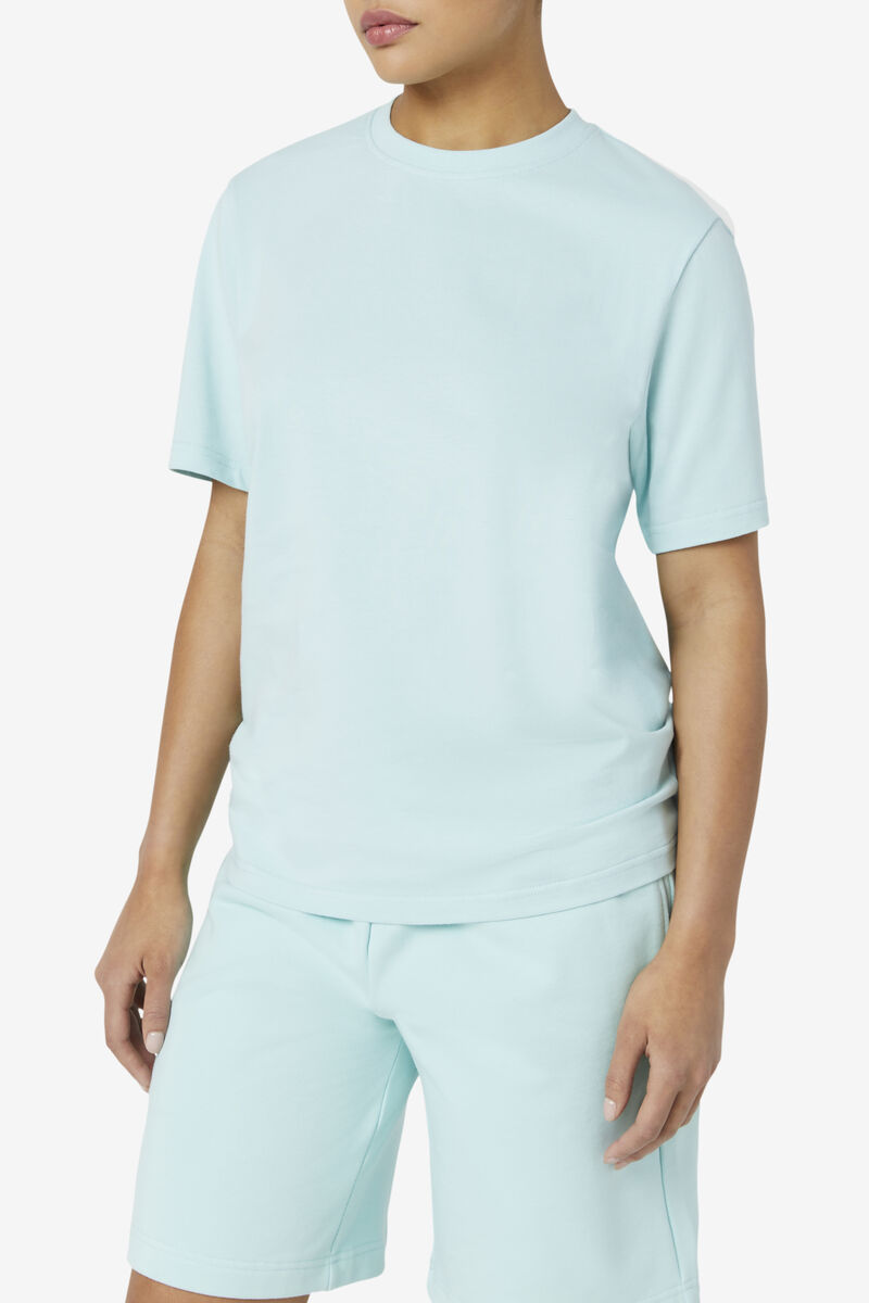 Women's Fila Vinny T Shirts Blue | 3dYgPOWycsj