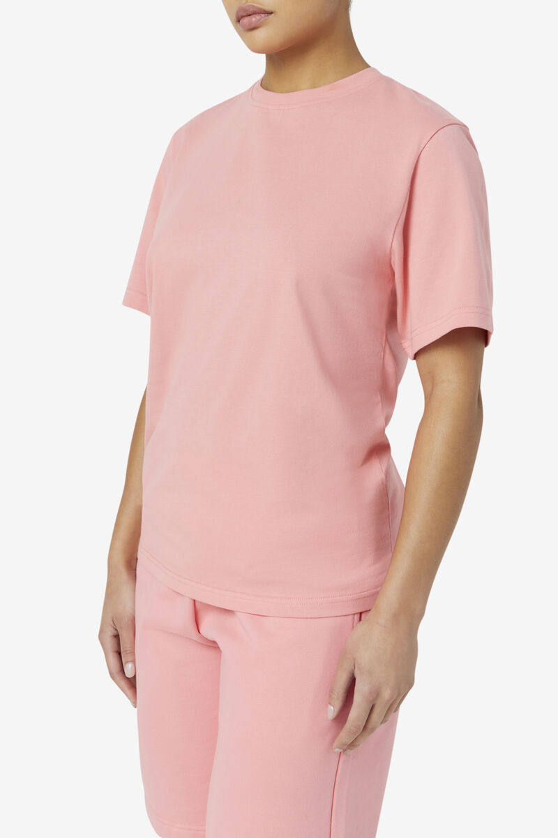 Women's Fila Vinny T Shirts Pink | ix2eRVfrXoN