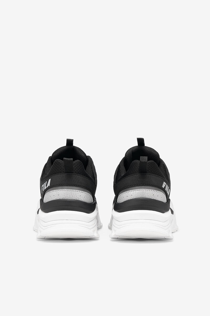 Women's Fila Vitalize Sneakers Black / White / Metal Silver | EjSuF43bavu