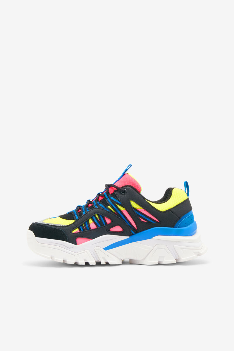 Women's Fila Vitalize Sneakers Lemon / Pink / Royal Blue | MtACWGNnOEN