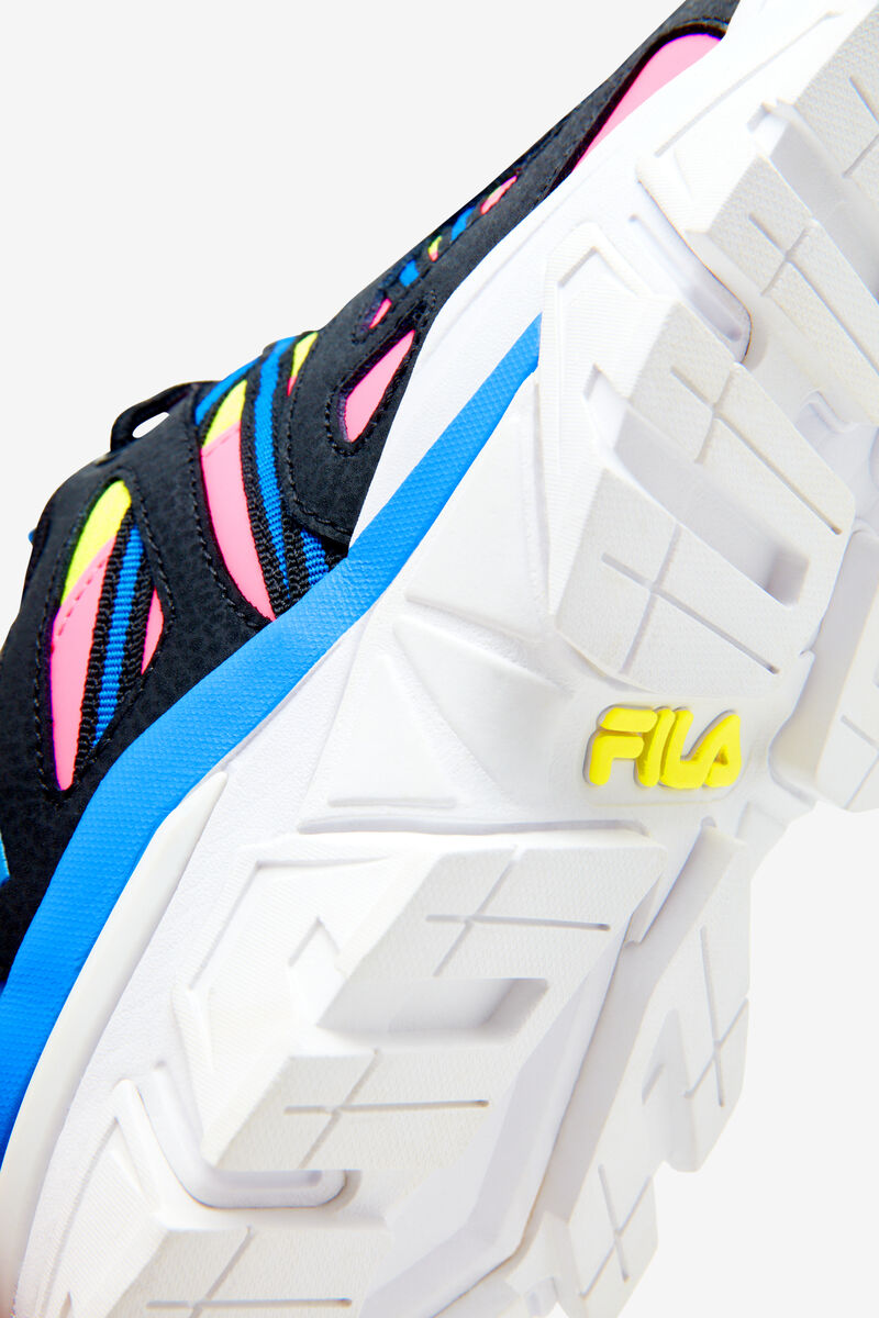 Women's Fila Vitalize Sneakers Lemon / Pink / Royal Blue | MtACWGNnOEN
