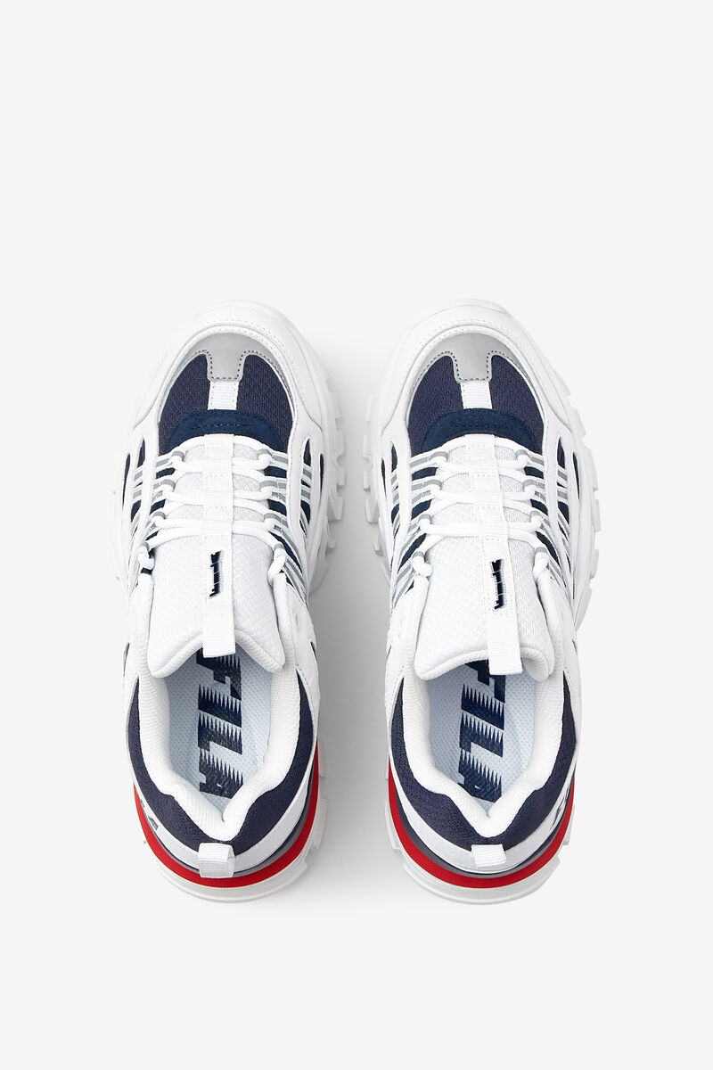 Women's Fila Vitalize Sneakers White / Red / Navy | r2JwonvJbOw