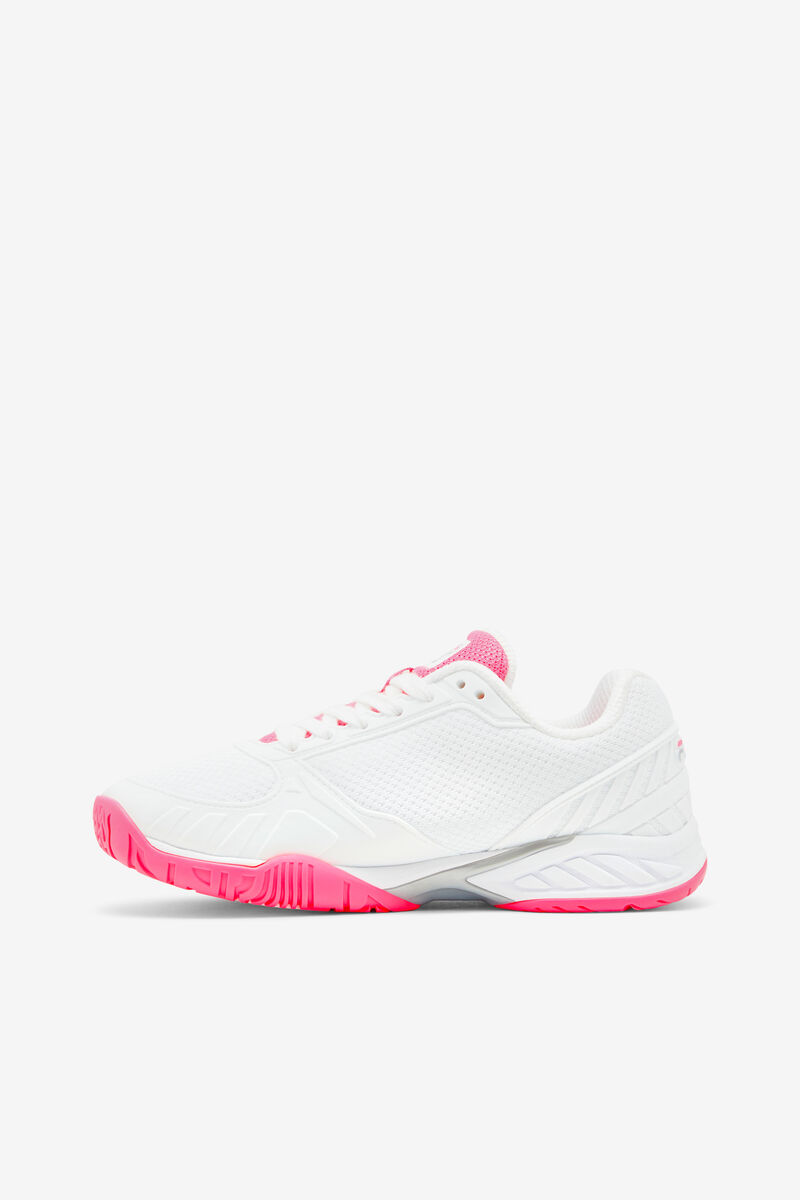 Women's Fila Volley Zone Sport Shoes White / Pink / White | VnHUOa1luhl