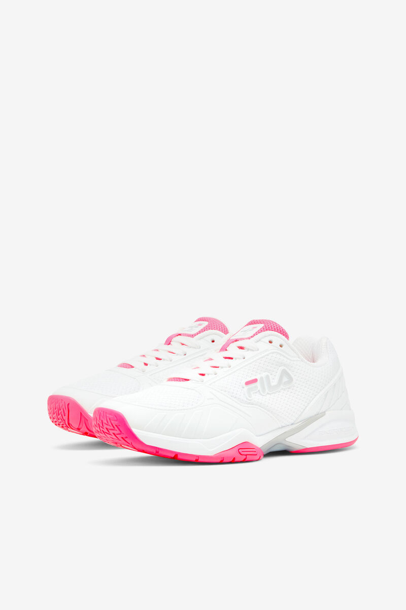 Women's Fila Volley Zone Sport Shoes White / Pink / White | VnHUOa1luhl