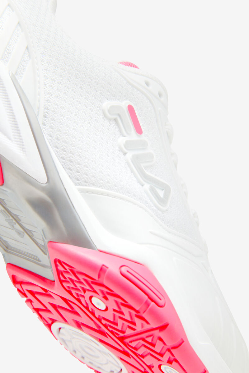 Women's Fila Volley Zone Sport Shoes White / Pink / White | VnHUOa1luhl