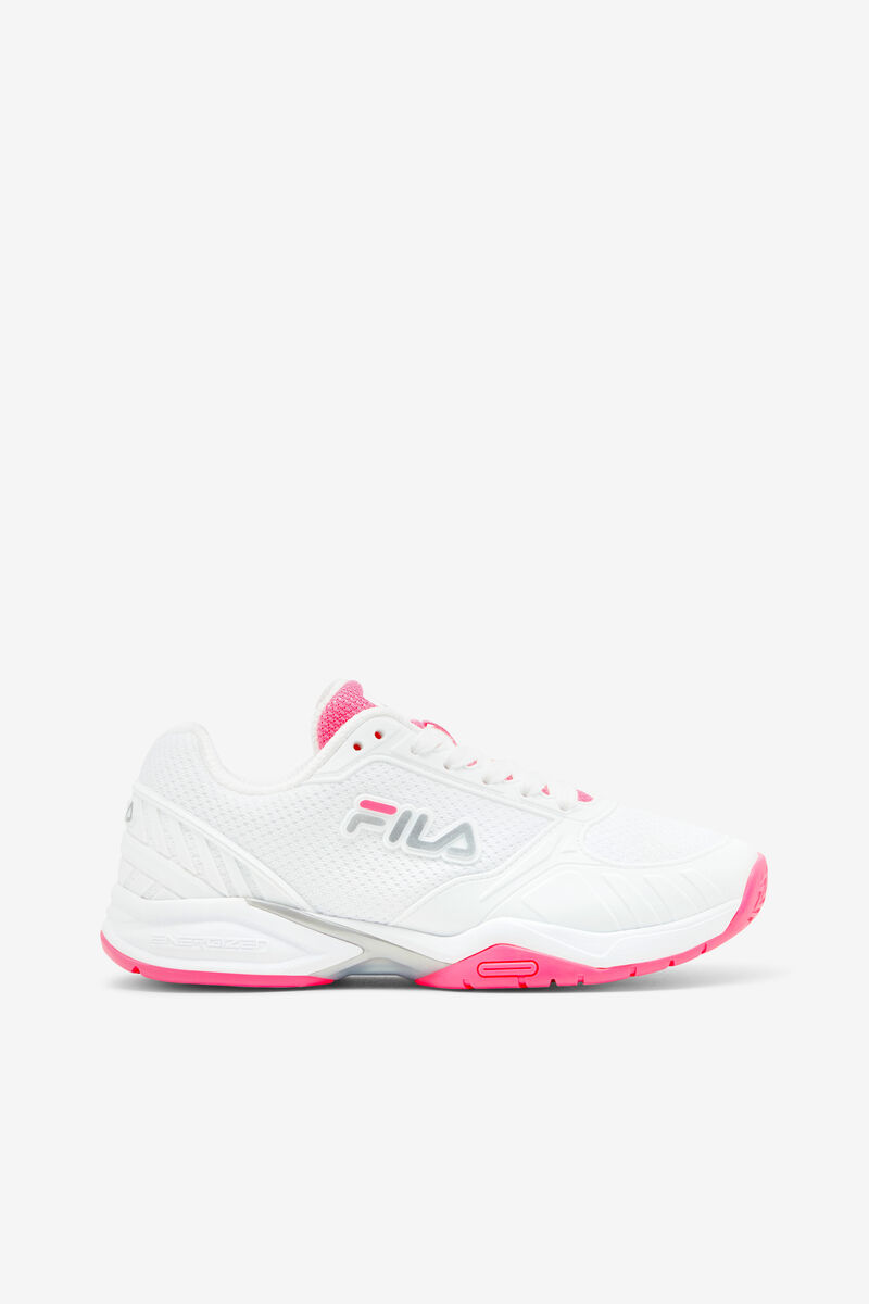 Women\'s Fila Volley Zone Sport Shoes White / Pink / White | VnHUOa1luhl