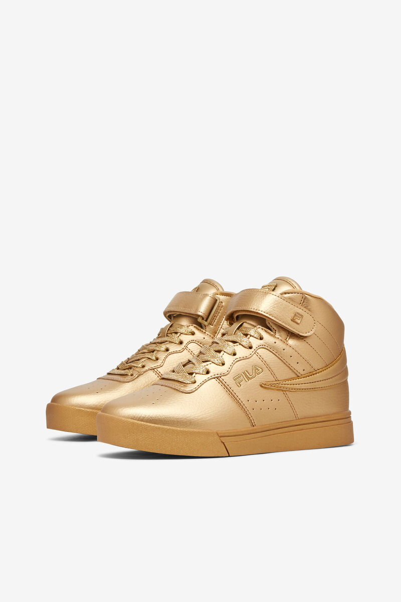 Women's Fila Vulc 13 Metallic Sneakers Metal Gold | 6oORLOH9Wgy