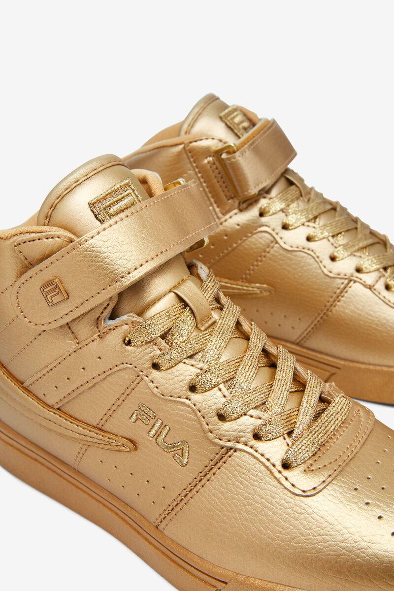 Women's Fila Vulc 13 Metallic Sneakers Metal Gold | 6oORLOH9Wgy
