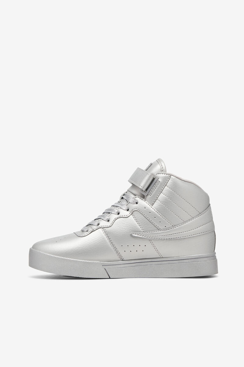 Women's Fila Vulc 13 Metallic Sneakers Metal Silver | BfEGmpWBXxn