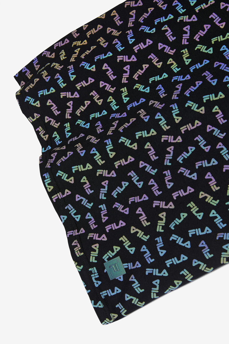 Women's Fila Whitney Boyfriend T Shirts Black | mYE6r31gVos