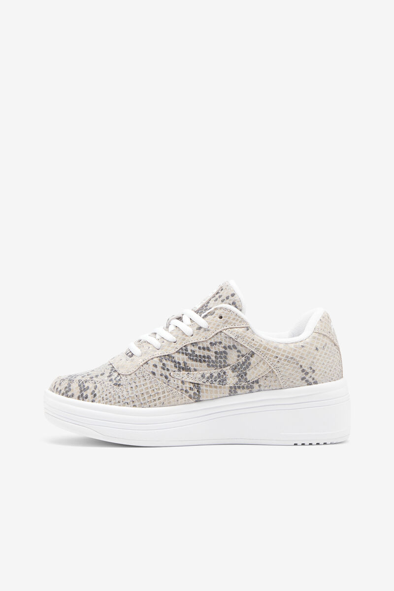 Women's Fila Wx-100 Snake Sneakers White / White | 4r1DyNpT1VF