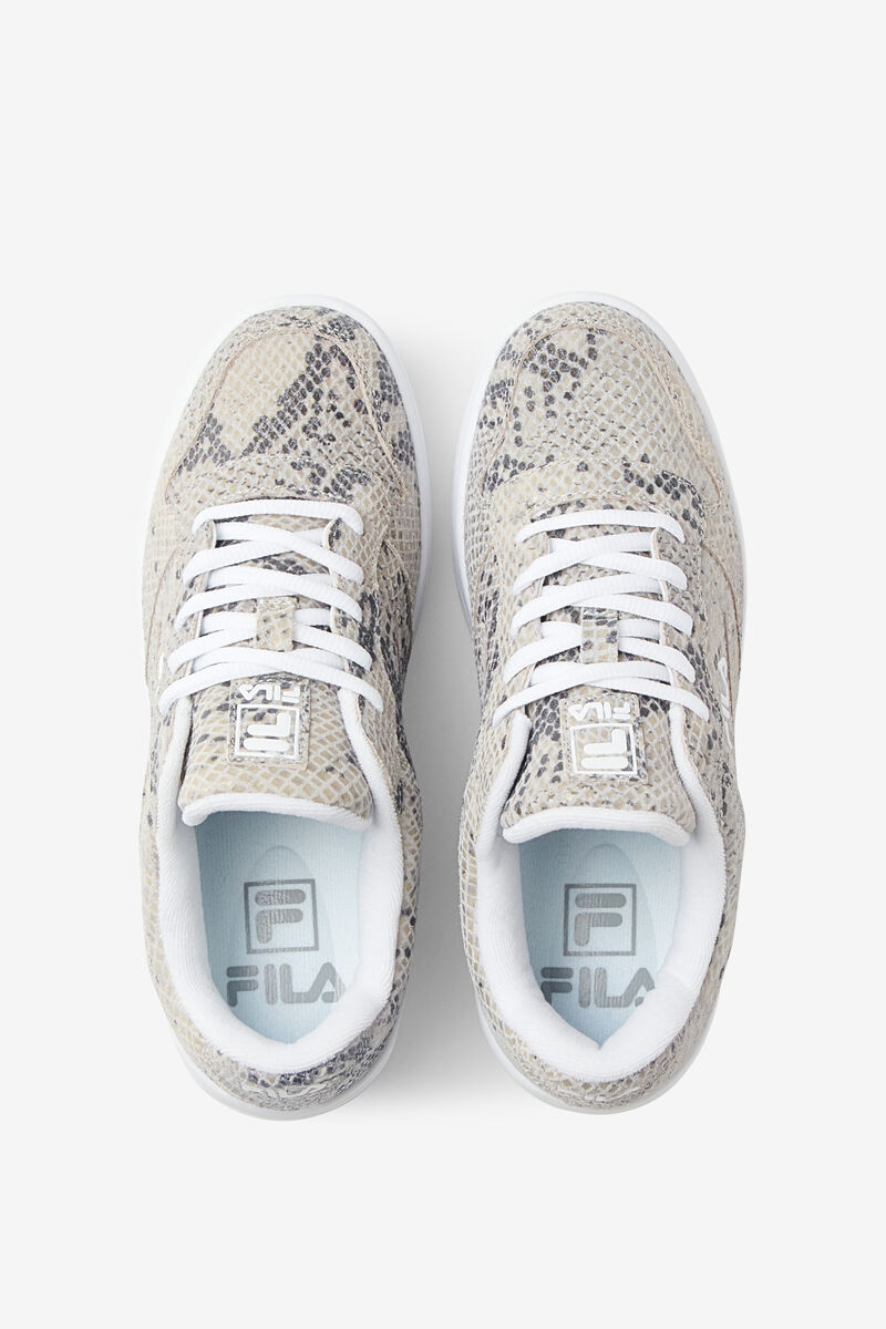 Women's Fila Wx-100 Snake Sneakers White / White | 4r1DyNpT1VF