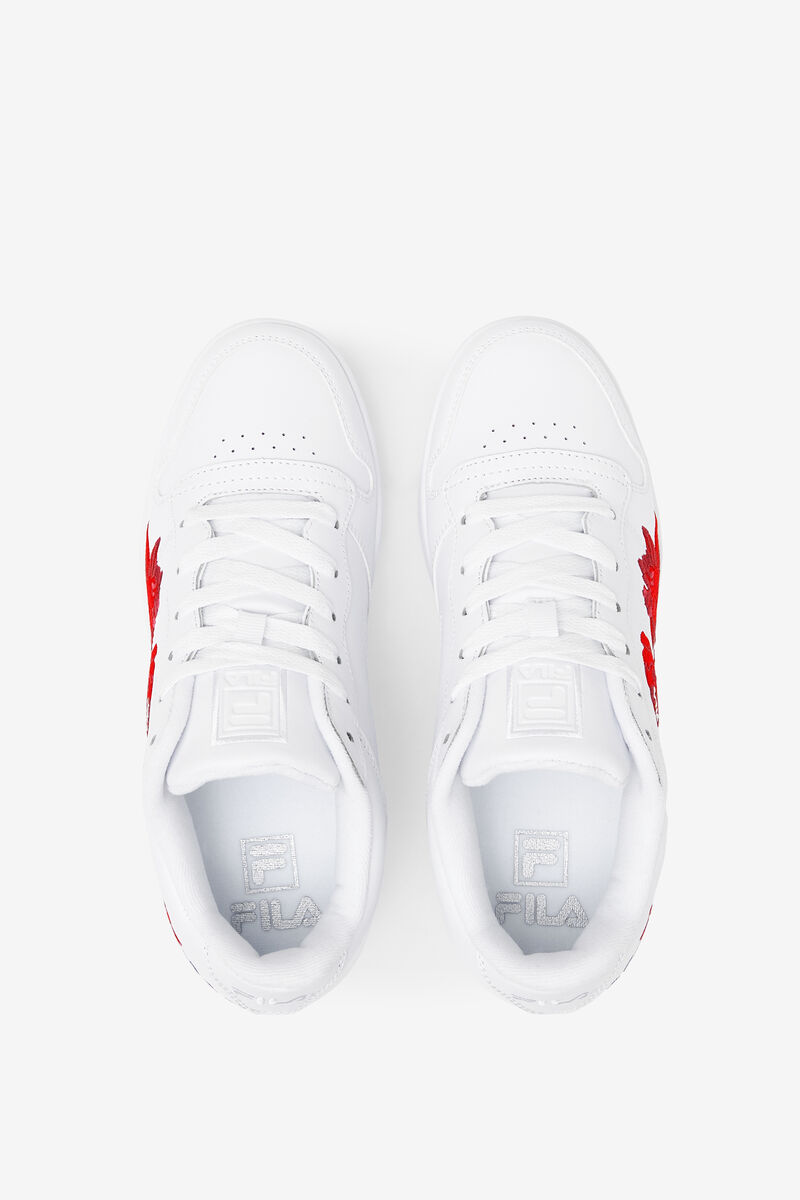 Women's Fila Wx-110 Flower Sneakers White / White / White | 6QbugSpm8N7
