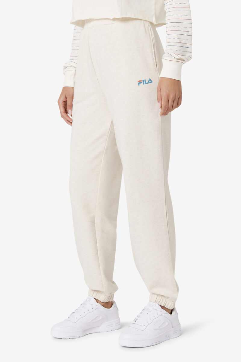 Women's Fila Ziva Oversized Jogger Pants Blue Coral | qKlLj1vHnRL