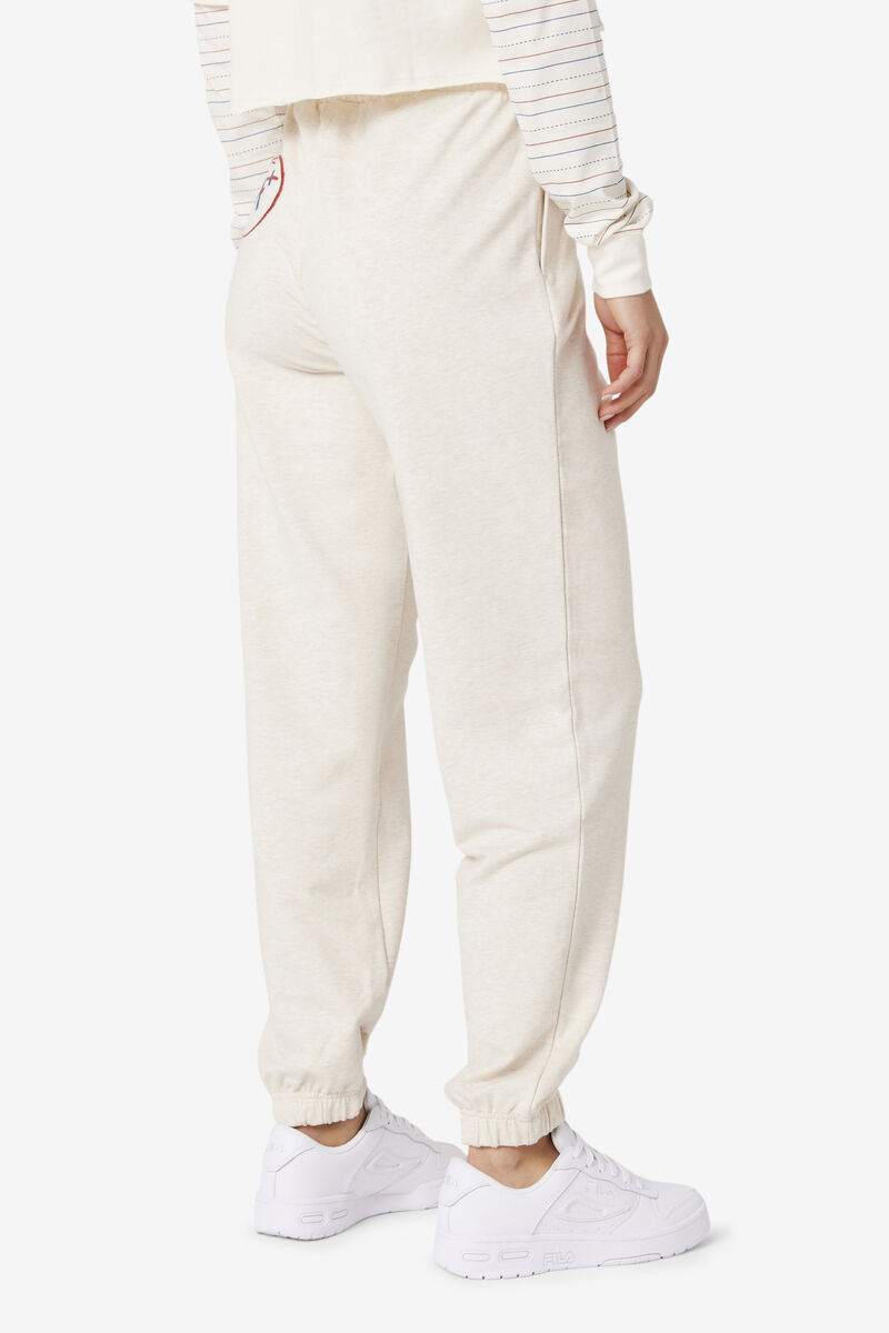 Women's Fila Ziva Oversized Jogger Pants Blue Coral | qKlLj1vHnRL
